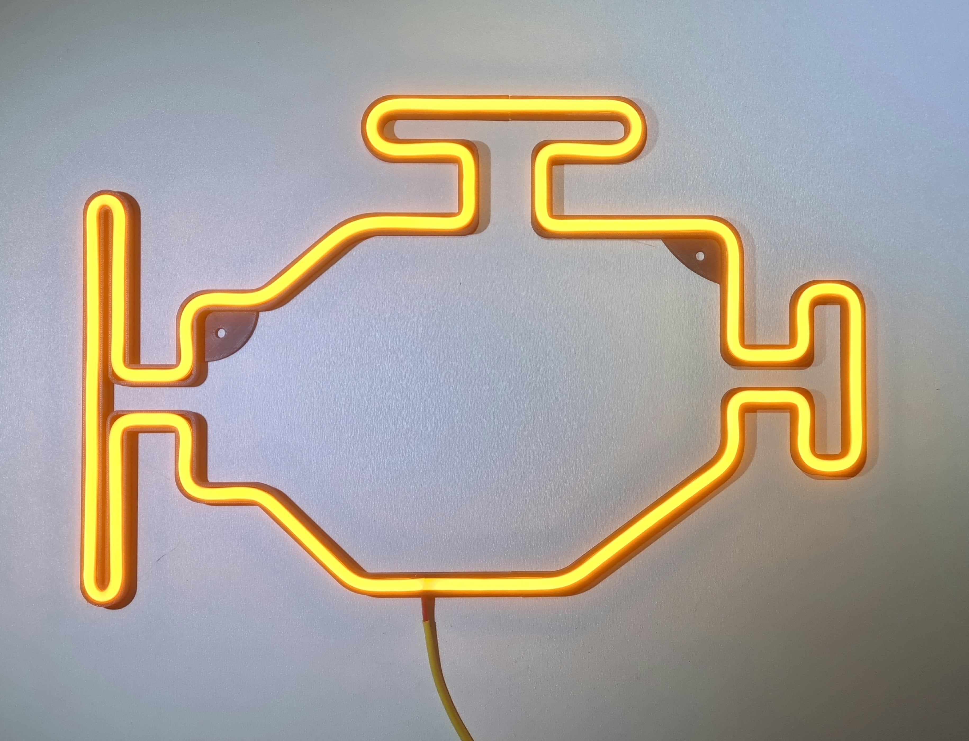 Lampada LED "AVARIA MOTORE"