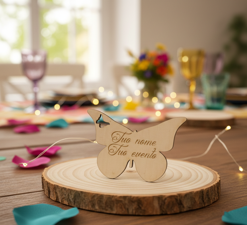 Segnaposto "Farfalla Sogno d'Amore"