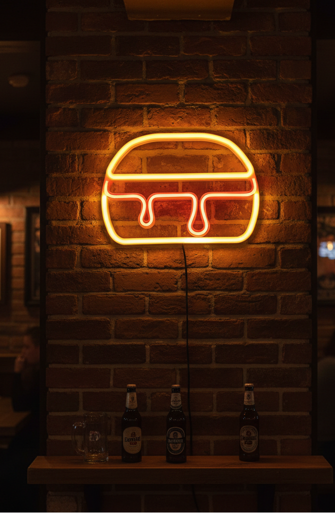 Lampada LED "Hamburger Style"